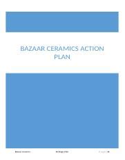 bazaar ceramics strategic plan