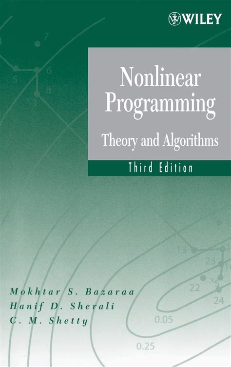 bazaraa nonlinear programming