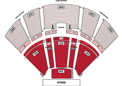 Bb T Pavilion Nj Seating Chart