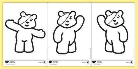 Bbc Children In Need Colouring Pages Children In Need Activity Sheets - Children In Need Activity Sheets