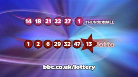bbc lottery numbers