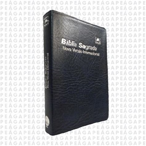 Bíblia Com Capa De Couro