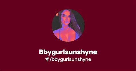 bbygurlsunshyne onlyfans