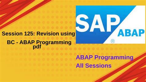 Bc Abap Programming