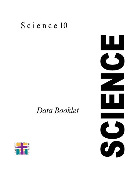 Bc Science 10 Data Booklet Periodic Table