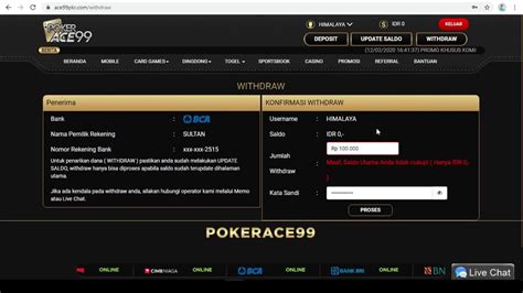 bca online pokerace99