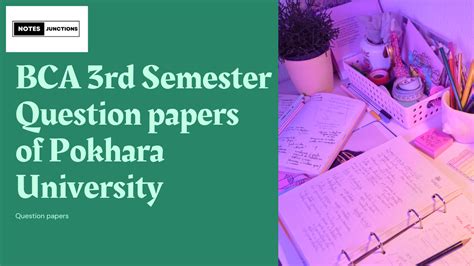 Bca Third Semester Question Papers