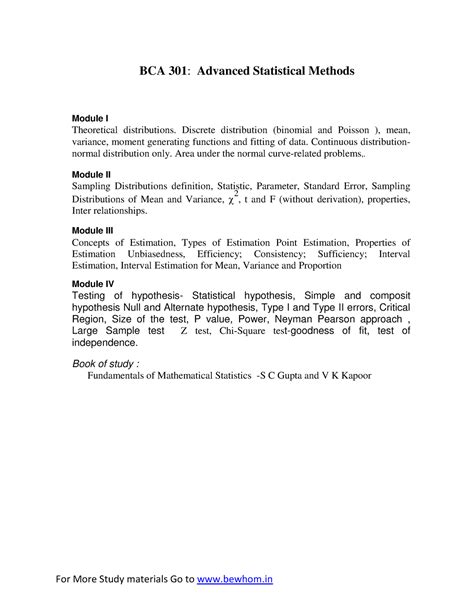 Read Online Bca 301 Numerical Methods And Statistical Techniques 