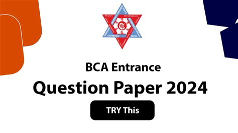 Download Bca Entrance Paper 