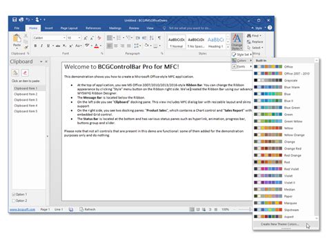 Bcgcontrolbar Pro For Mfc Versions