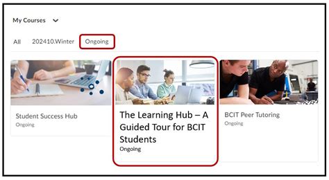 Bcit Learning Hub Log In