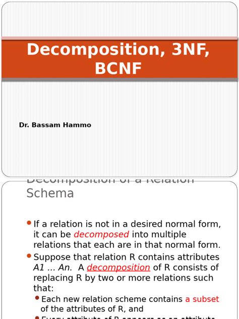 Bcnf Explained