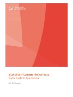 Bco To Specification Of Offices