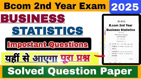 Read Bcom 2Nd Year Business Mathematics And Statistics Pdf 