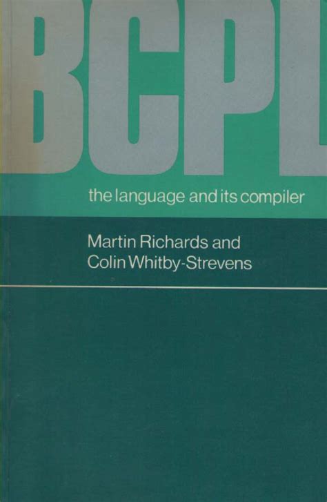 Download Bcpl The Language And Its Compiler 
