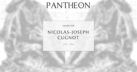 bd nicolas cugnot biography