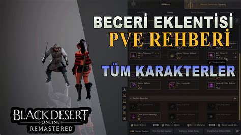 bdo binek beceri değiştirme