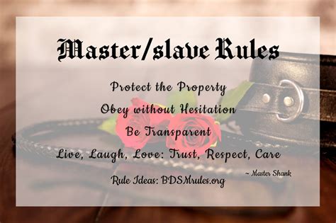 Bdsm Master And Slave Pay