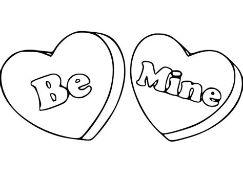 Be Mine Heart Free Printable Coloring Pages For Be Mine Coloring Pages - Be Mine Coloring Pages