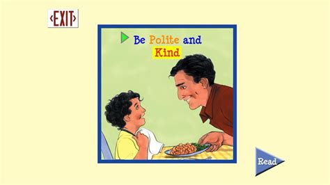 Be Polite And Kind Learning To Get Along
