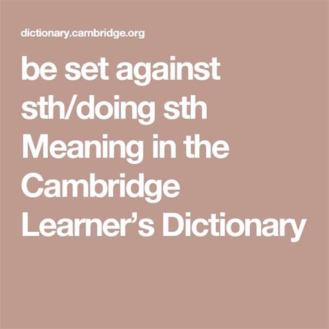 be up for sth meaning - Cambridge Learner