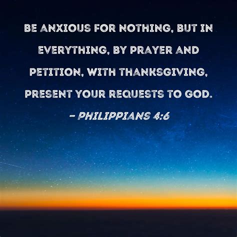 Read Online Be Anxious For Nothing 