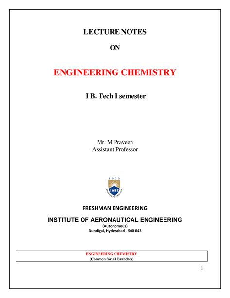 Full Download Be Engineering Chemistry Notes Pdf 2016 
