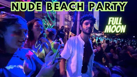 beach party nude