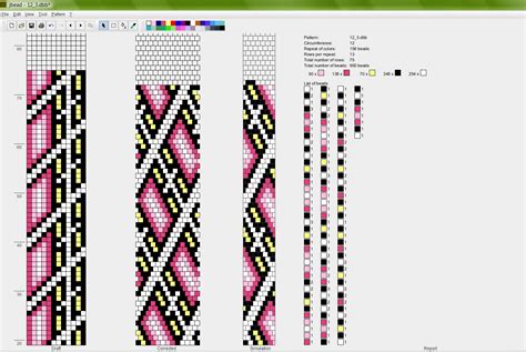 beaded crochet rope patterns