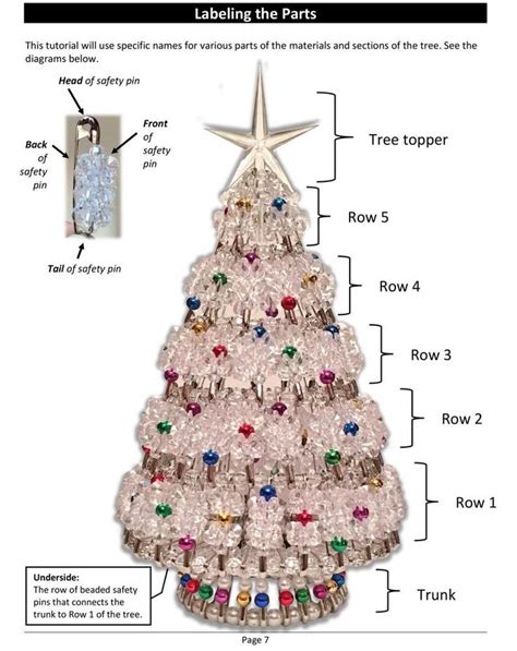 Beaded Tree Instructions