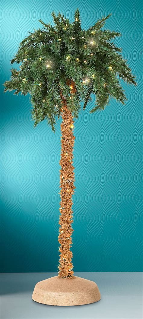 Bealls Palm Artificial Tree At Christmas