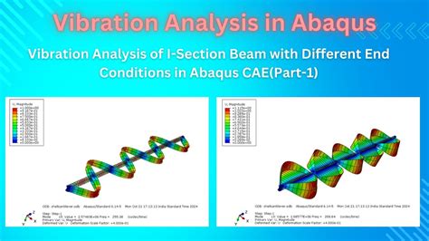 beam vibration abaqus