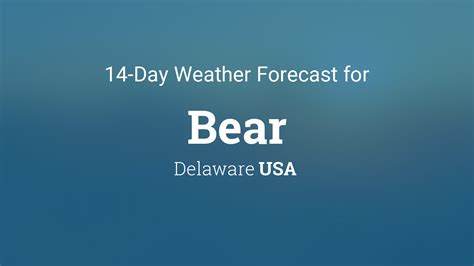 bear delaware weather