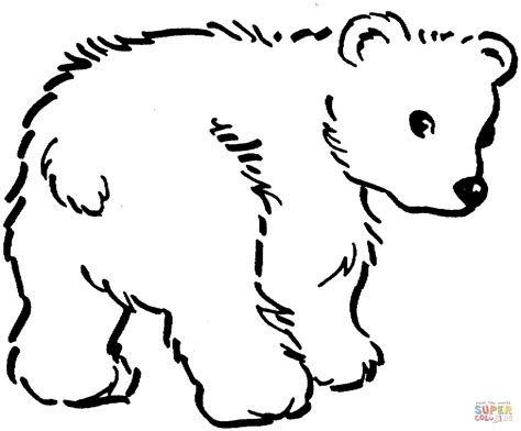 Bears And Cubs Free Printable Coloring Pages For Bear Pictures To Colour - Bear Pictures To Colour