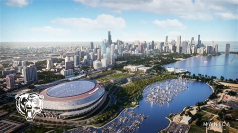 Bears Stadium Proposal For Lakefront Revealed In Report Math Bears - Math Bears