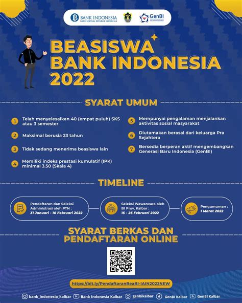 beasiswa bank indonesia