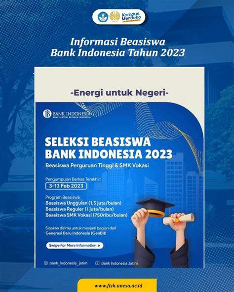beasiswa bank indonesia 2023