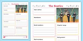 Beatles Ks2 Comprehension