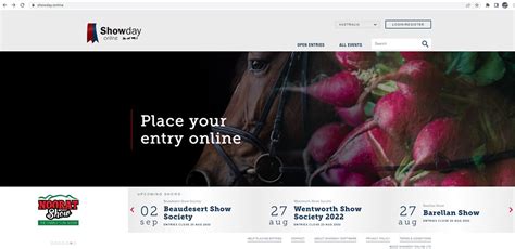 beaudesert show horse schedule