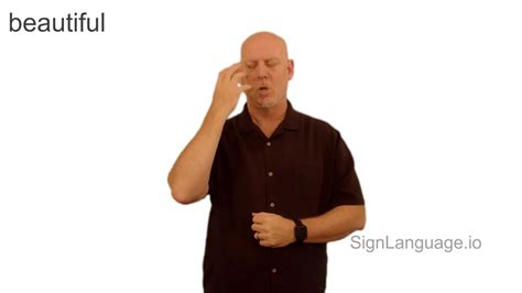 beautiful in ASL Example 4 American Sign Language