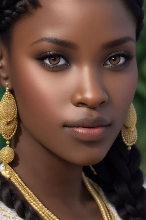 beautiful nude ebony