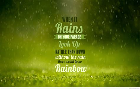 Beautiful Rain Quotes
