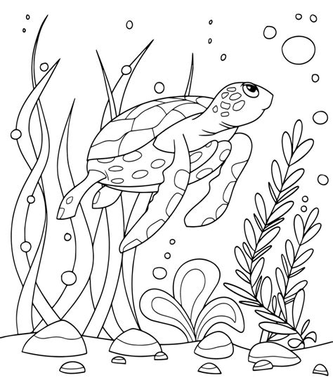 Beautiful Sea Turtle Coloring Pages Nature Inspired Learning Sea Turtle Mandala Coloring Page - Sea Turtle Mandala Coloring Page
