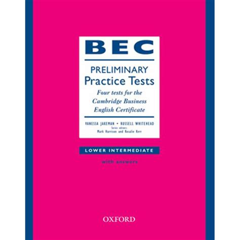 Bec Preliminary Practice Test Reading Questions 1