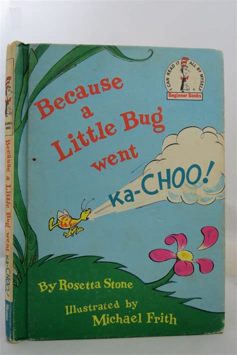 Read Because A Little Bug Went Ka Choo 