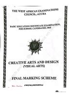 Bece Marking Scheme For Integrated Science