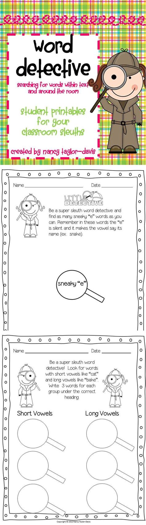 Become A Word Detective Activity Education Com Word Detective Worksheet - Word Detective Worksheet