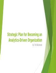 Becoming An Analytics Driven Organization To Create Value
