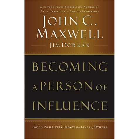 Download Becoming A Person Of Influence John C Maxwell 