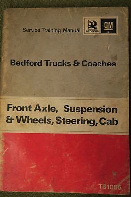 bedford tk workshop manual 1983